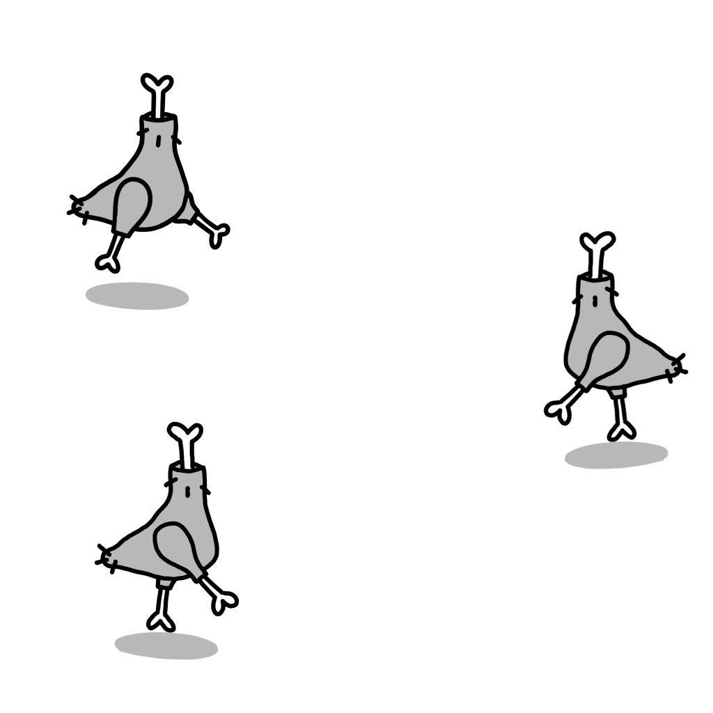Dansende høns, motion graphic