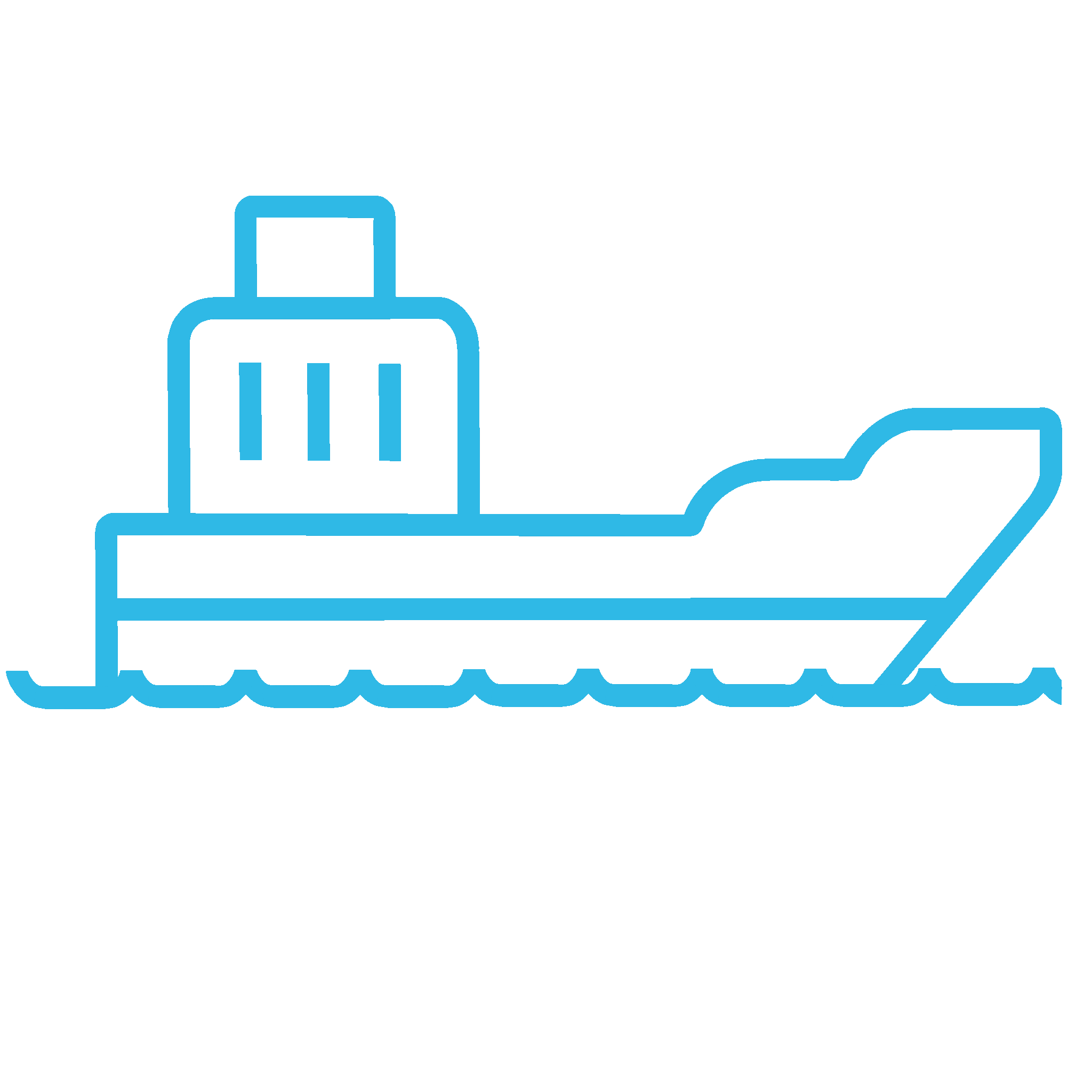 Mærsk skib, motion graphic